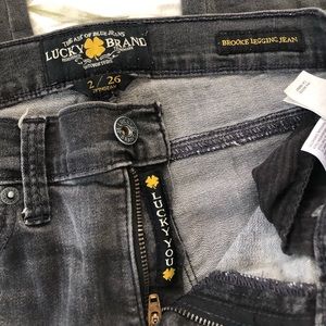 ‼️SOLD‼️LUCKY BRAND GREY DISTRESSED